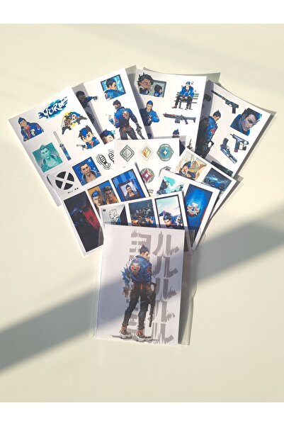 Yenaplanner Set de autocolante Valorant Yoru