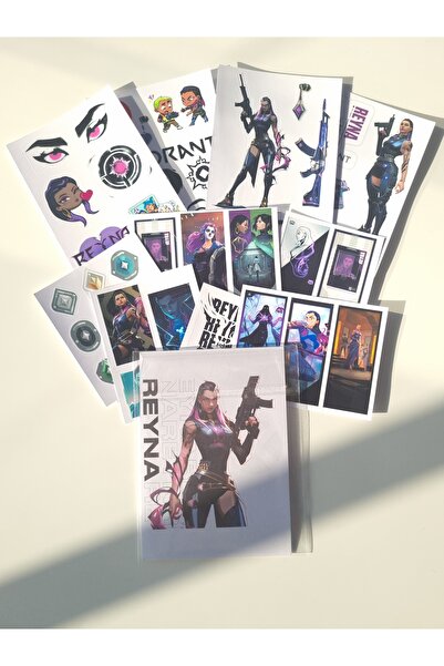 Yenaplanner Set de autocolante Valorant Reyna