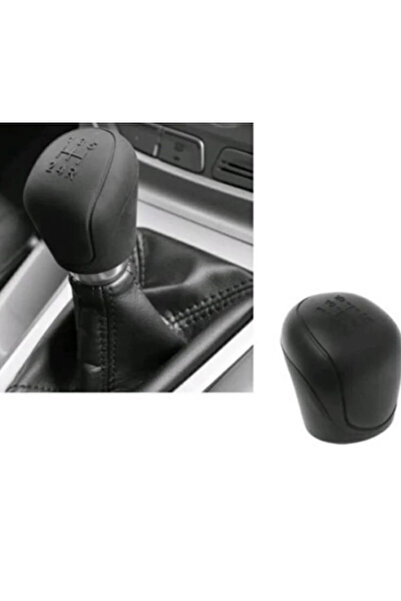 Cartex Silikon Manuel Siyah Vites Topuzu Kılıfı Düz vites İleri 5 vites