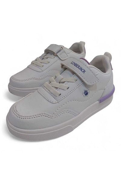 lumberjack RICK JR 3PR White Girls' Sneakers