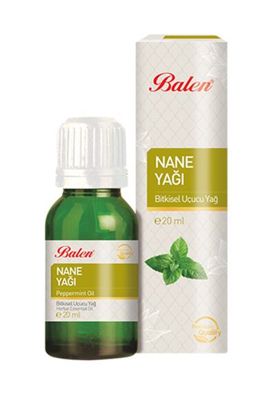Balen Doğal Bitkisel Uçucu Nane Yağı 20 Ml. Nane Yağı 20 Cc.