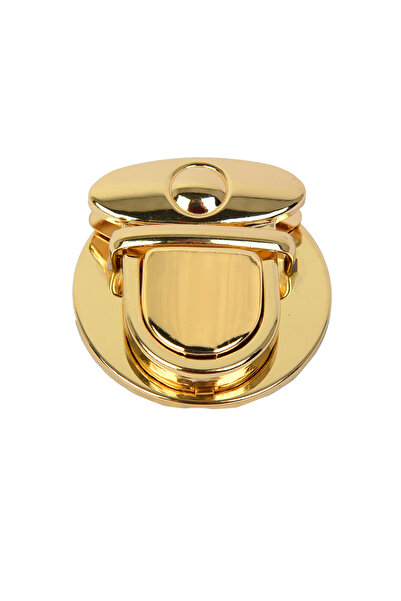 Nildenhobim 2 Τεμάχια Μεταλλική Κλειδαριά Τσάντας Μοντέλο Βάτραχος - Πλάτος 4,5 εκ. Μήκος 4,5 εκ. (Ζεύγος)