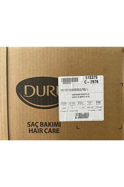 Duru SARIMSAK&BİOTİN&KOLAJEN ŞAMPUAN 700 ML*12 ADET