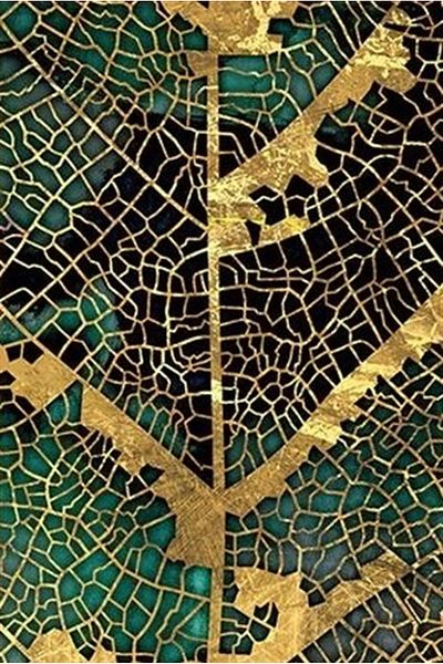 MARCEL SANAT Veined Leaf Pattern Diamond Mosaic Painting 46X69Cm