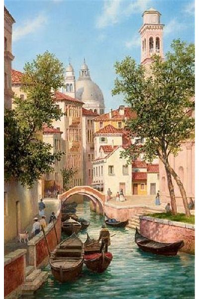 MARCEL SANAT Beautiful Venice Marcel Art Diamond Mosaic Painting 38x61cm