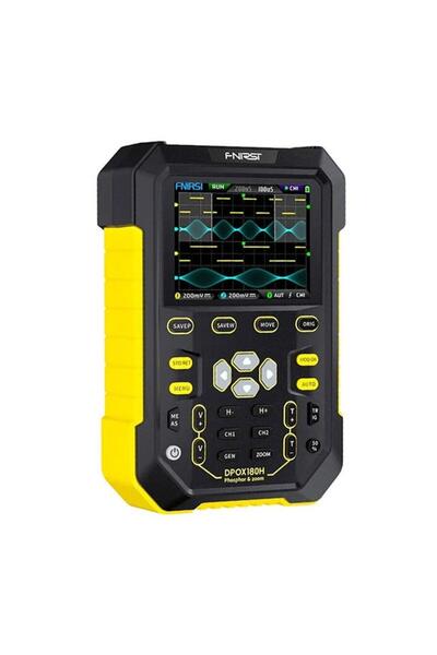 AKIMLA FNIRSI DPOX180H 2x180mhz - 3DB 50000wfms/s Dijital Osiloskop + 20mhz S...