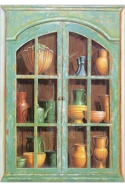 Marcel Kristal Tablo 35x50 Cm Diamond Mosaic - Old Kitchens