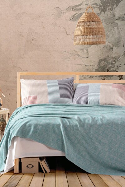 Cotton Box طقم لحاف مزدوج سهل عن طريق النعناع