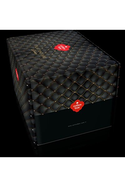 Cotton Box Platinium Çeyiz Seti Delma Gri
