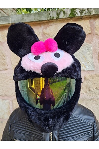 Crystal Palace Peluş Kask Kılıfları Kask Kilifi Kask Süsü Kask Aksesuarları K...