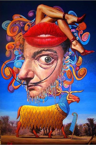 MARCEL SANAT Salvador Dali Pixart Art Diamond Mosaic Painting Diamond Turkey 46*69