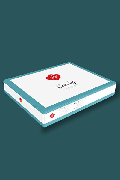 Cotton Box Candy Double Duvet Cover Set Daren Black