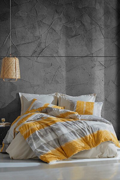 Cotton Box Двоспальний комплект постільної білизни Liny Grey