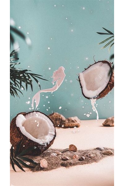 Marcel Kristal Tablo Coconut Marcel Art Diamond Mosaic Painting 28x51cm