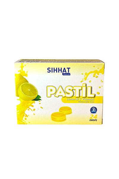 Sıhhat Pharma Sıhhat Boğaz Pastili Limon & C Vitamini 24 Drops