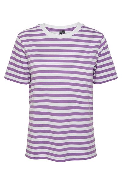 PIECES PCRIA SS TEE STRIPES NOOS BC