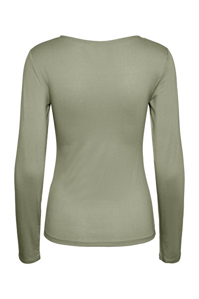 PIECES PCBARBERA LS LACE TOP NOOS BC