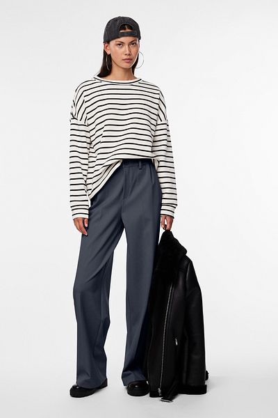 PIECES Pccamıl Hw Wide Pant Noos