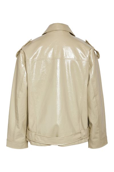 Noisy May NMKANE PAULINA PU L/S BIKERJACKE WVN