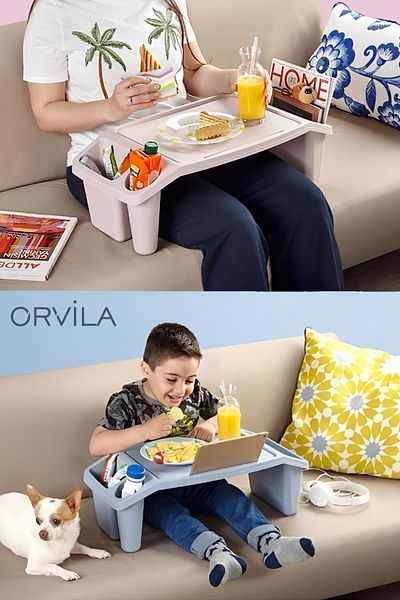 Orvila حامل هوبي - حامل كمبيوتر محمول - طاولة أطفال وطاولة قهوة متعددة الأغراض