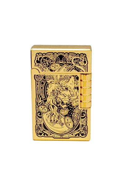 Als Dupont Tasarım Gazlı Metal Çakmak