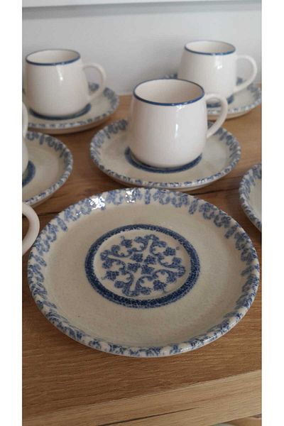 Noble Life NOBLE LIFE PORCELAIN 12 PIECES COFFEE CUP SET