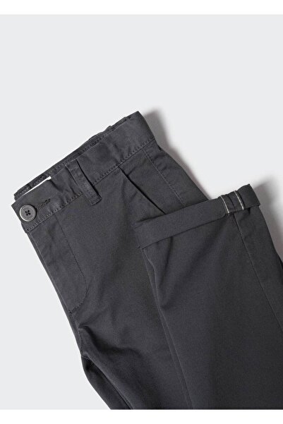 MANGO Kids Pamuklu chino pantolon
