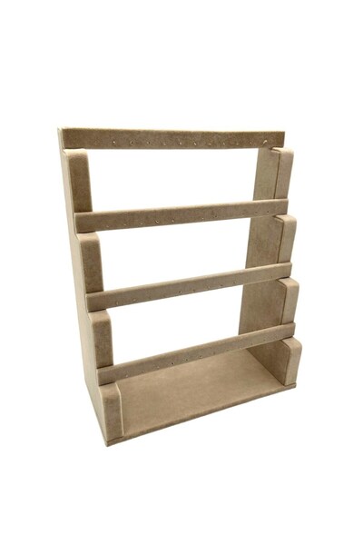 teknotrust Βάση σκουλαρικιών Merdiven σε μπεζ χρώμα