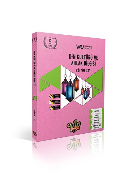 vip yayınları 5. Sınıf Din Kültürü ve Ahlak Bilgisi Eğitim Seti 26 Fasikül
