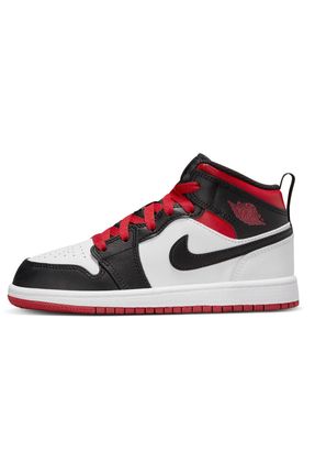 Air jordan 1 mid (bg) gym red/white-black outlet