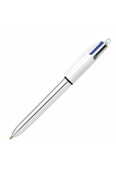 Bic قلم فضي ذو 4 ألوان من BIC - جسم حبر جاف982873