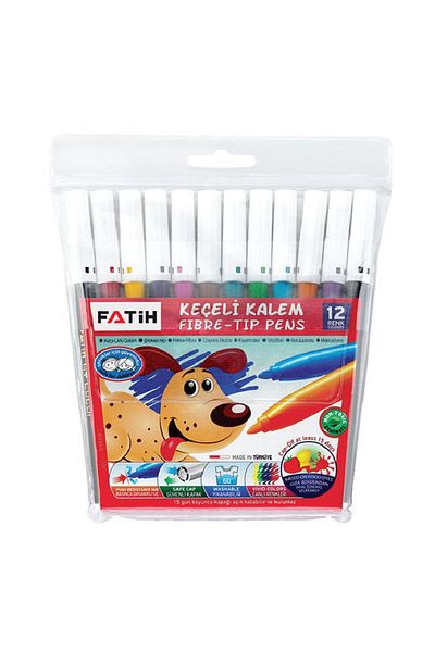 Fatih Felted Pencil 12 Colors Slim