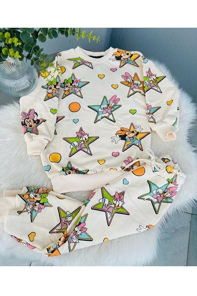 Zuzu GIRL MINI & DUFFY PRINTED SUIT