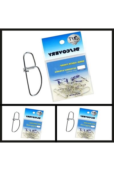 Uygunayakala Suitable-Catch 10 Pieces No:3 Dft Cjs032 Duo Lock Nickel Clip-DON.002