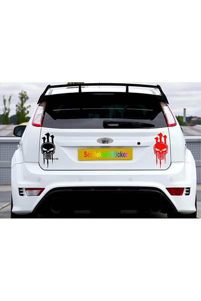 SEÇ Skull Monster Sticker Multipurpose Sticker Sticker