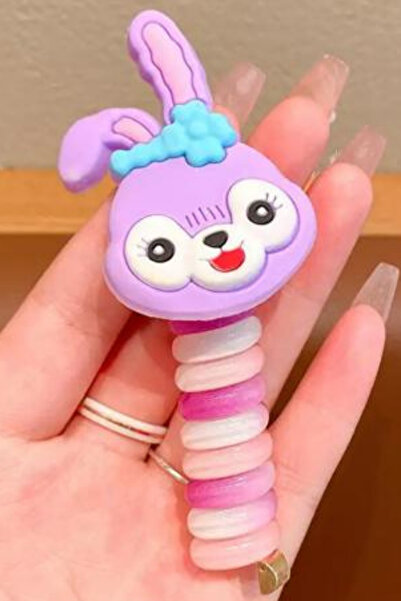 Jaida Moda Spiralna kopča za kosu u obliku konjskog repa sa šarenim proljetni...