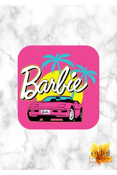 Eylül Design Printed Special Design Printed MDF Square Coasters