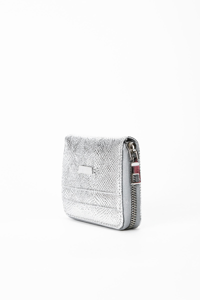 minebag Shiny Fiore ZC111 Women's Wallet Silver
