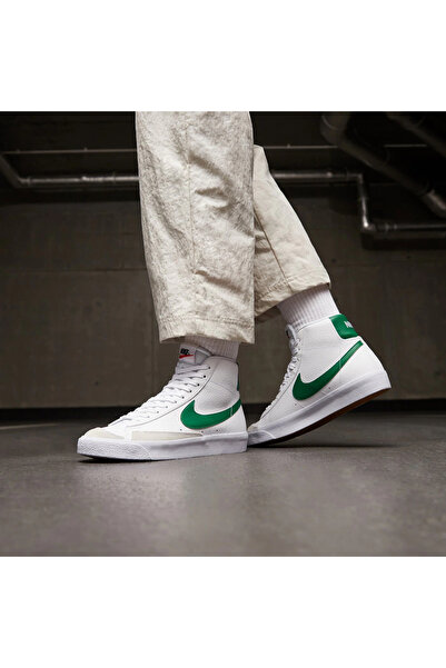 Nike Blazer Mid '77 (Gs) Kadın Çocuk Sneaker Ayakkabı DA4086-115 (DAR KALIP)