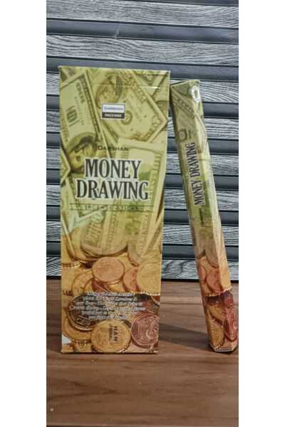 HUNATASARIM 20 Adet Çubuk Tütsü Money Drawing (Para Çekme) Kokulu