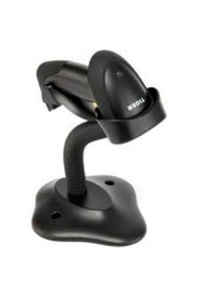 PERKON Tiger Rs52 2d QR Code ماسح الباركود اللاسلكي + credle