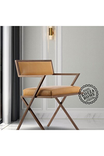 KOZZA HOME Noah Bronz Sandalye