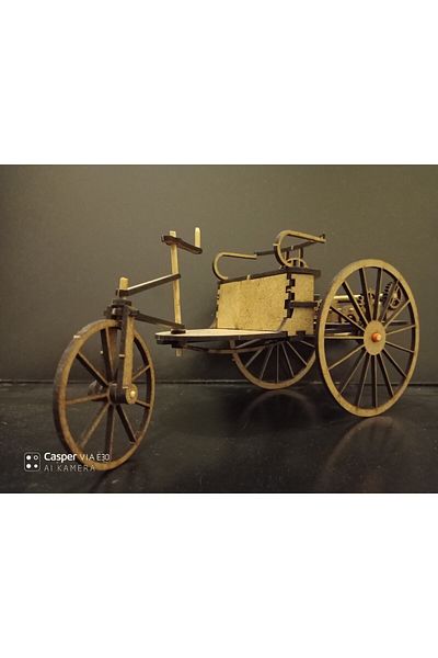 TLR hobi 1886 Model Benz Patent-motorcar - Assembly: Difficult, Technical, Sensitive, Caution