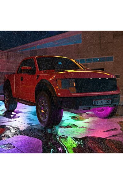 C9 Araç Altı Rgb Led Aydınlatma Şerit Led App Kontrollü