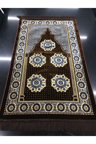 ZSM ELİSA LİFE Mevlütlük Scattered Fringed Prayer Rug