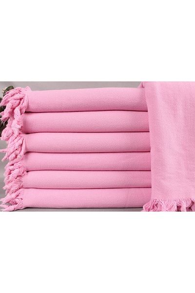 Kayra Export Pique Pink 175x220 Cm Cotton Thin Pique Blanket