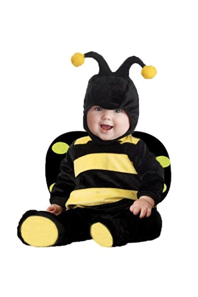 MY Kostüm Bebek Siyah Sevimli Arı Kostümü
