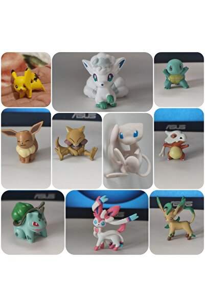 Takara Tomy Pokemon mini 4cm figür plastik 1 ADET