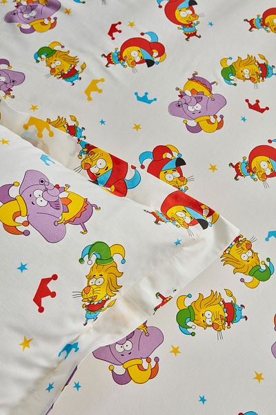 Karaca Home X Kral Şakir - Set de cearşafuri cu un singur cerc