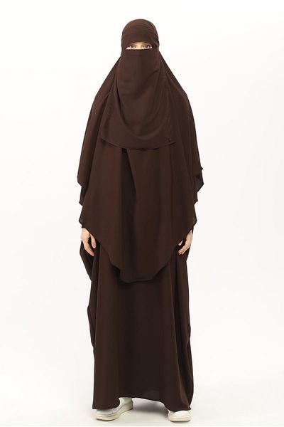 Altobeh Sultanbaş Wedding Sheet Cilbab Khimar Abaya Λαβή Ελαστικός γιακάς με πέπλο Ferace Medina Silk